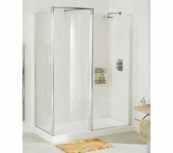 Lakes Classic Silver Walk-In Front Panel 1000 X 1850mm -Duravit Sales Shop Classic Walkin Panel 4 mn