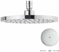 Crosswater Central Brass Round Chrome Shower Head -Duravit Sales Shop M 2015 1 24 12 32 19 843