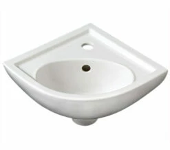 RAK Compact 1 Tap Hole 440mm Wall Hung Corner Basin White - COMCNRB1 -Duravit Sales Shop M 2015 2 18 6 52 29 120