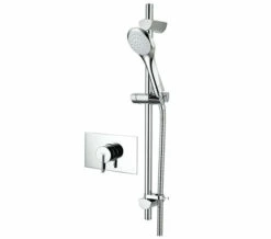 Bristan Sonique2 Thermostatic Recessed Chrome Shower Valve With Riser Kit
