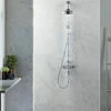 Roper Rhodes Henley Dual Function Exposed Chrome Shower System - SVSET50