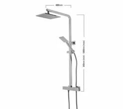 Roper Rhodes Event Square Dual Function Diverter Chrome Shower System - SVSET31 -Duravit Sales Shop M 2015 3 18 6 44 36 744