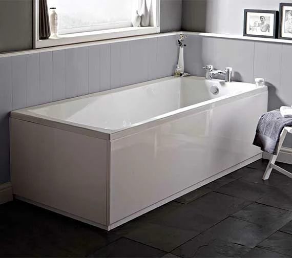 Hudson Reed Linton Square 1800 X 800mm Single Ended Eternalite Acrylic Bath 1 Hudson Reed Linton Square 1800 X 800mm Single Ended Eternalite Acrylic Bath