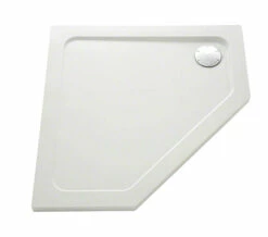 Mira Flight Low Pentagon White Shower Tray 900 X 900mm - 1.1697.016.WH -Duravit Sales Shop M 2015 3 27 7 1 4 324.1697.016.WH 1 mn 1