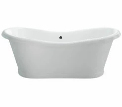 Burlington Admiral 1775 X 885mm White Freestanding Soaking Bath