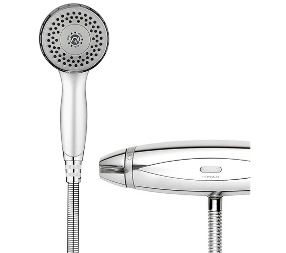 Aqualisa Aquarian Exposed Thermostatic Bar Shower Valve - Designer Choice 4 Aqualisa Aquarian Exposed Thermostatic Bar Shower Valve - Designer Choice - Image 4