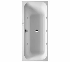 Duravit Happy D2 1700mm Built In Bath Left Slope Jet