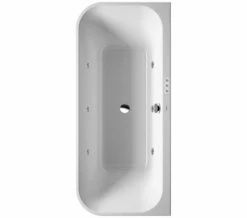 Duravit Happy D2 Back-To-Wall 1800 X 800mm Bath With Panel - Jet-System