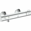 Grohe Grohtherm 800 Thermostatic Chrome Shower Mixer Valve