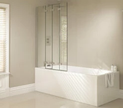 April Prestige 965 X 1500mm Frame-less 4 Fold Bath Screen -Duravit Sales Shop M 2016 7 19 8 32 43 437