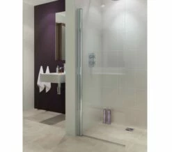 Lakes Coastline Alassio 700mm Hinged Walk-In Shower Screen
