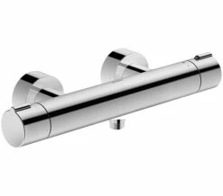 Duravit C.1 Chrome Exposed Thermostatic Bar Shower Mixer Valve