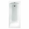 Carron Delta White Acrylic Single Ended Strong Bath - 5mm - 1675 X 700mm