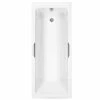 Carron Quantum Integra White Acrylic Bath With Grips - Single Ended 5mm - 1650 X 700mm