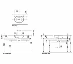 Duravit Bathroom Foster 495 X 350mm Countertop Wash Bowl - 335500000 -Duravit Sales Shop M 2017 11 29 12 20 16 687