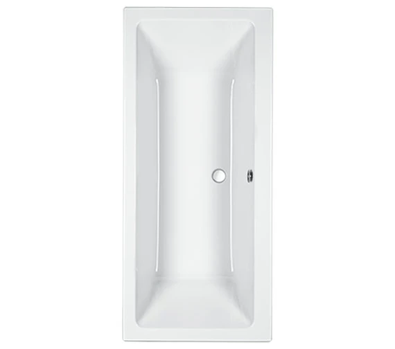 Carron Quantum Duo White Double Ended Acrylic Bath 5mm - 1900 X 900mm 2 Carron Quantum Duo White Double Ended Acrylic Bath 5mm - 1900 X 900mm - Image 2