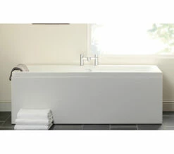 Carron Quantum Acrylic Double Ended White Bath 5mm - 1700 X 700mm