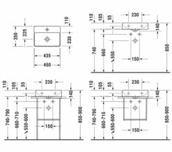 Duravit DuraSquare 450mm Furniture Handrinse Basin -Duravit Sales Shop M 2017 12 16 6 12 52 836
