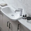 Roper Rhodes Note 540 X 330mm Slim Semi Countertop Basin White