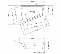 Duravit Paiova Built In Bath With One Backrest Slope -Duravit Sales Shop M 2017 12 25 6 55 10 552