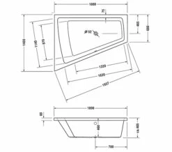 Duravit Paiova Built In Bath With One Backrest Slope -Duravit Sales Shop M 2017 12 25 7 44 26 189