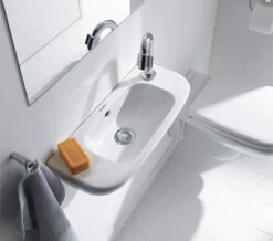 Duravit D-Code 500mm Handrise Basin Without Tap Hole