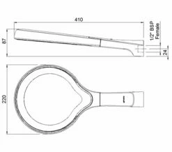 Methven Aurajet Aio Overhead Drencher Chrome -Duravit Sales Shop M 2017 3 2 7 12 48 272