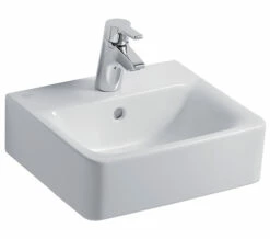 Ideal Standard Concept Cube 400mm White 1 Taphole Handrinse Basin