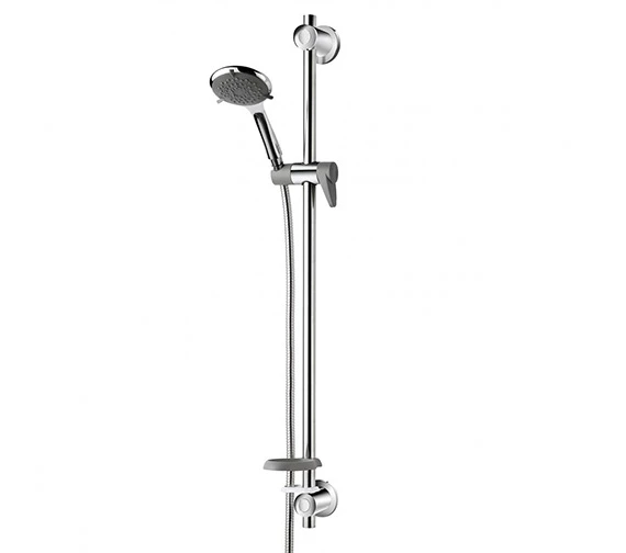 Triton Elina Chrome Bar Mixer Exposed Thermostatic Shower Valve With Riser Rail 5 Triton Elina Chrome Bar Mixer Exposed Thermostatic Shower Valve With Riser Rail - Image 5