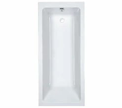 Roca The Gap Single Ended White Acrylic Bath