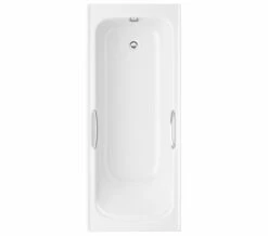 Trojan Granada 8mm Acrylic Single Ended Bath With Twin Grip