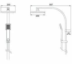 Crosswater Planet Shower Diverter With Fixed Head And Handset Kit Chrome -Duravit Sales Shop M 2017 9 12 14 46 44 239