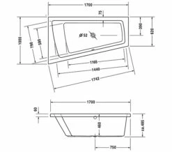 Duravit Paiova Right-Left Built-In Bath With 1 Backrest Slope 13 Duravit Paiova Right-Left Built-In Bath With 1 Backrest Slope -Duravit Sales Shop M 2018 1 1 10 43 42 708