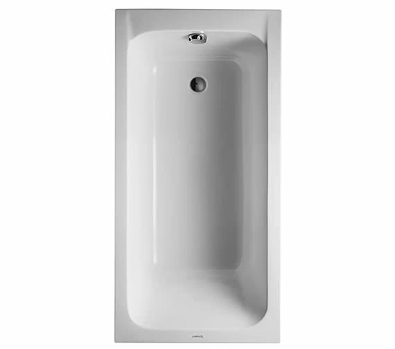 Duravit D-Code Built-In Bath With Support Feet - Outlet In Foot Area 1 Duravit D-Code Built-In Bath With Support Feet - Outlet In Foot Area