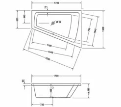 Duravit Paiova Right-Left Built-In Bath With 1 Backrest Slope 15 Duravit Paiova Right-Left Built-In Bath With 1 Backrest Slope -Duravit Sales Shop M 2018 1 2 11 1 6 246