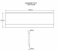 Trojan Supastyle Acrylic Bath Front Panel White -Duravit Sales Shop M 2018 1 20 7 10 37 265