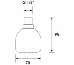 Bristan Chrome Single Function Fixed Head -Duravit Sales Shop M 2018 10 16 14 30 16 69