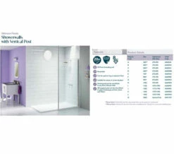 Merlyn Ionic Shower Wall Glass Panel - Available With Choice Of Many Combinations -Duravit Sales Shop M 2018 10 18 13 22 11 730