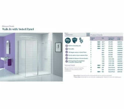 Merlyn Ionic Shower Wall Glass Panel - Available With Choice Of Many Combinations -Duravit Sales Shop M 2018 10 18 13 42 55 674