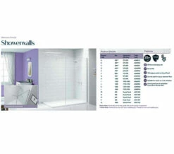 Merlyn Ionic Shower Wall Glass Panel - Available With Choice Of Many Combinations -Duravit Sales Shop M 2018 10 18 13 8 5 71