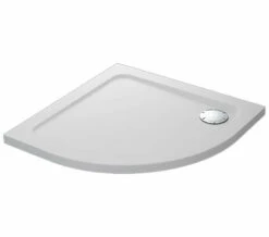Mira Flight Safe Quadrant Shower Tray White With Waste