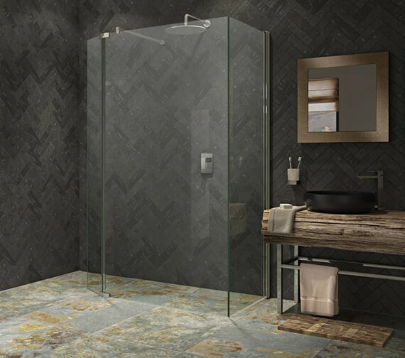 Kudos Ultimate 1952mm High Flat Glass 8mm Shower Panel 1 Kudos Ultimate 1952mm High Flat Glass 8mm Shower Panel