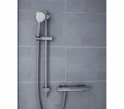 Bristan Artisan Chrome Thermostatic Bar Shower Valve With Handset