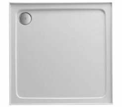 Just Trays JTFusion 4 Up-stand Square Shower Tray With Waste