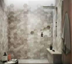 Hudson Reed Walk-In Wetroom Shower Screen And Support Bar