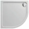 Just Trays JTFusion Quadrant Flat Top Shower Tray With Waste