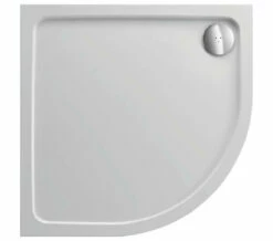 Just Trays JTFusion 2 Up-stand Quadrant Shower Tray With Waste