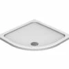 Kudos Kstone Quadrant Acrylic Shower Tray White