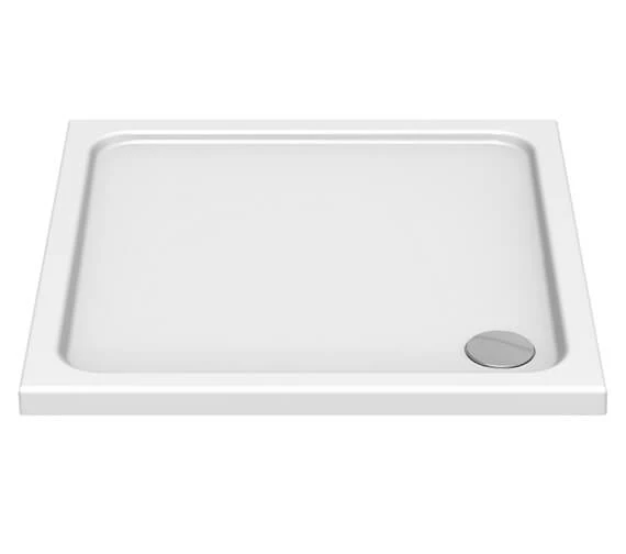 Kudos Kstone Acrylic Capped Square Shower Tray White 2 Kudos Kstone Acrylic Capped Square Shower Tray White - Image 2