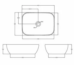Hudson Reed Vessels 455 X 325mm Counter Top Basin White 3 Hudson Reed Vessels 455 X 325mm Counter Top Basin White -Duravit Sales Shop M 2018 2 12 7 4 57 827